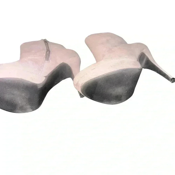 Top Moda Suede High Heel Ankle Boots - Picture 2 of 7